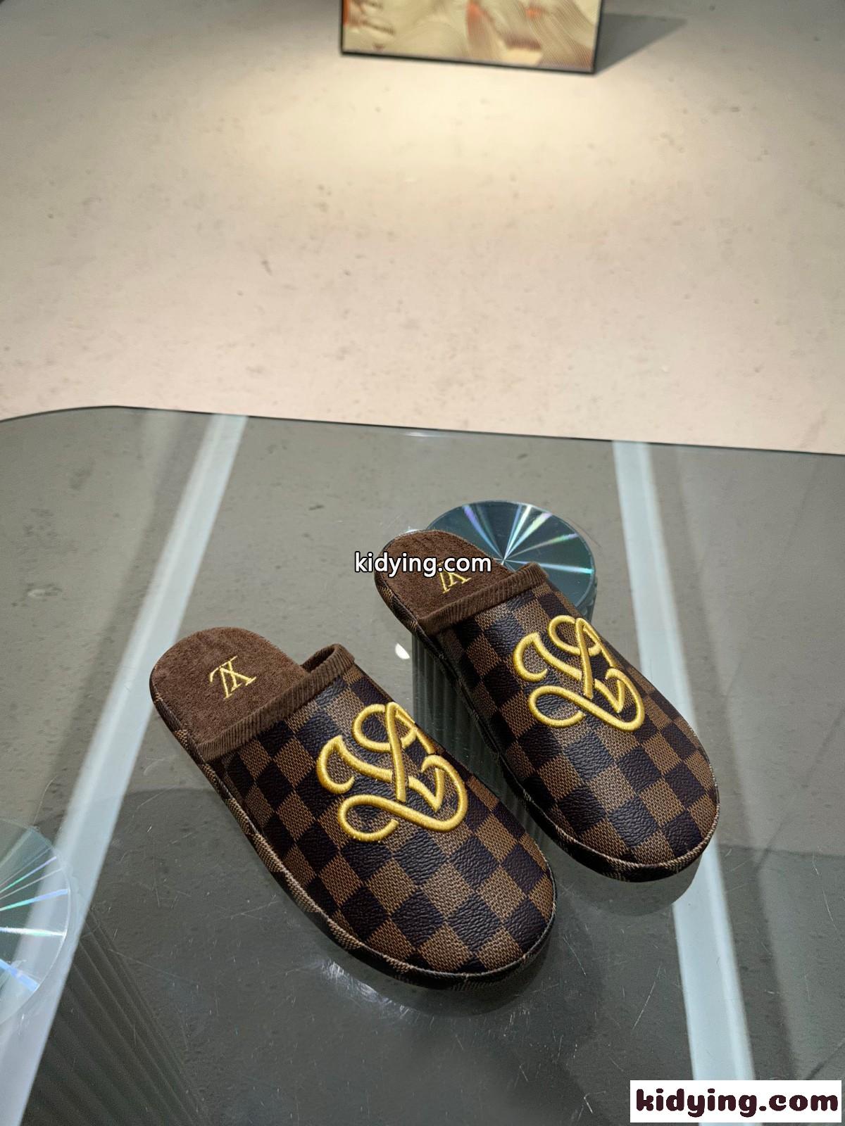 LV パレス･ライン ミュール ルイヴィトン サンダル スーパーコピー ブラウン-1