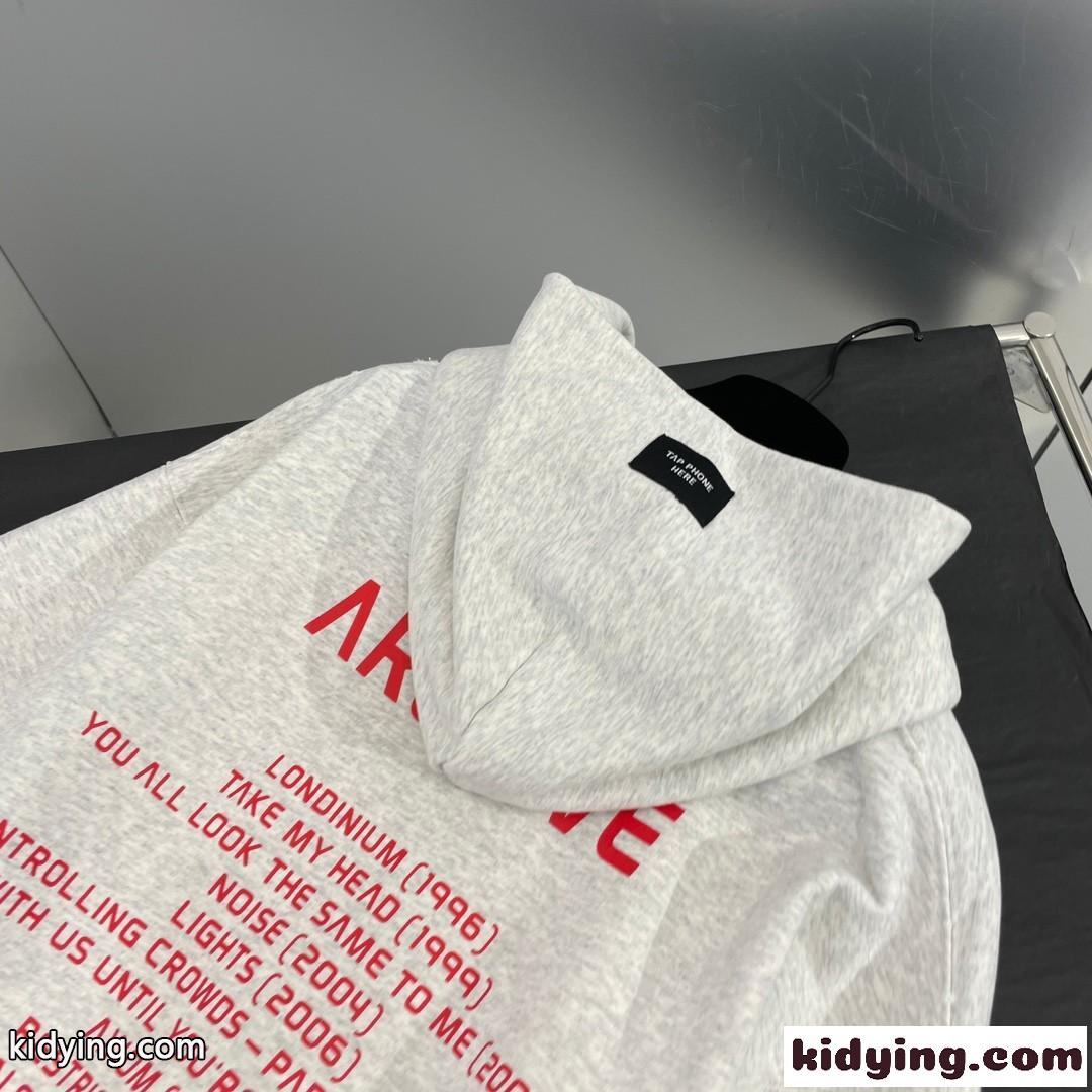 BALENCIAGA x Archive バレンシアガ パーカー コピー ジップアップ フーディー-4