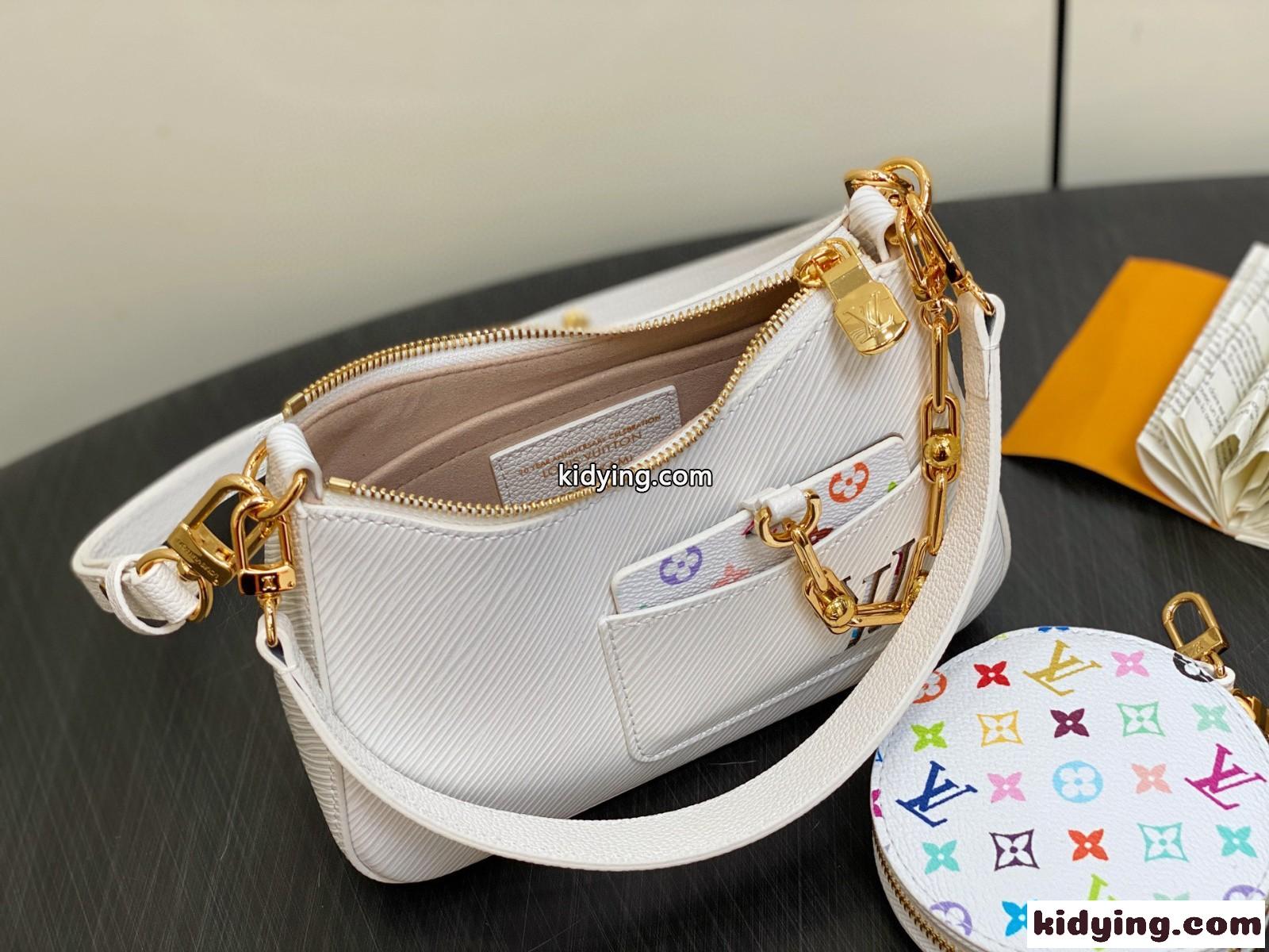 ルイヴィトン LV × TM マレリーニ スーパーコピー M13100 ホワイト-5