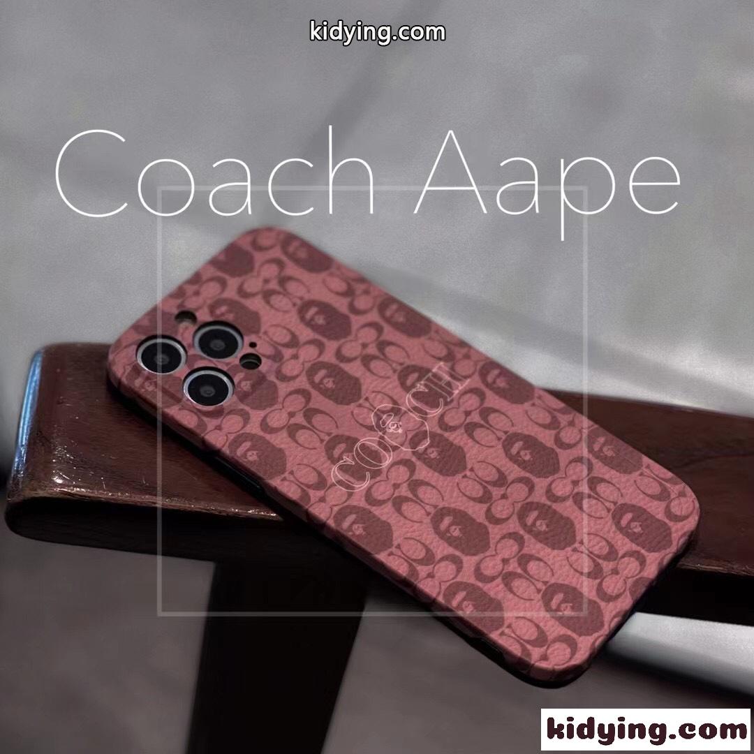 可愛い レディース コーチ アイフォンケース コピー スマホケース 携帯ケース ソフト おしゃれ 携帯カバー-4