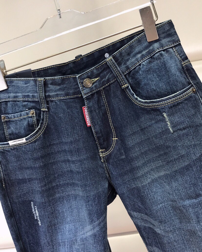 定番 合わせやすい ディースクエアード ジーンズ コピー メンズ デニムパンツ-2