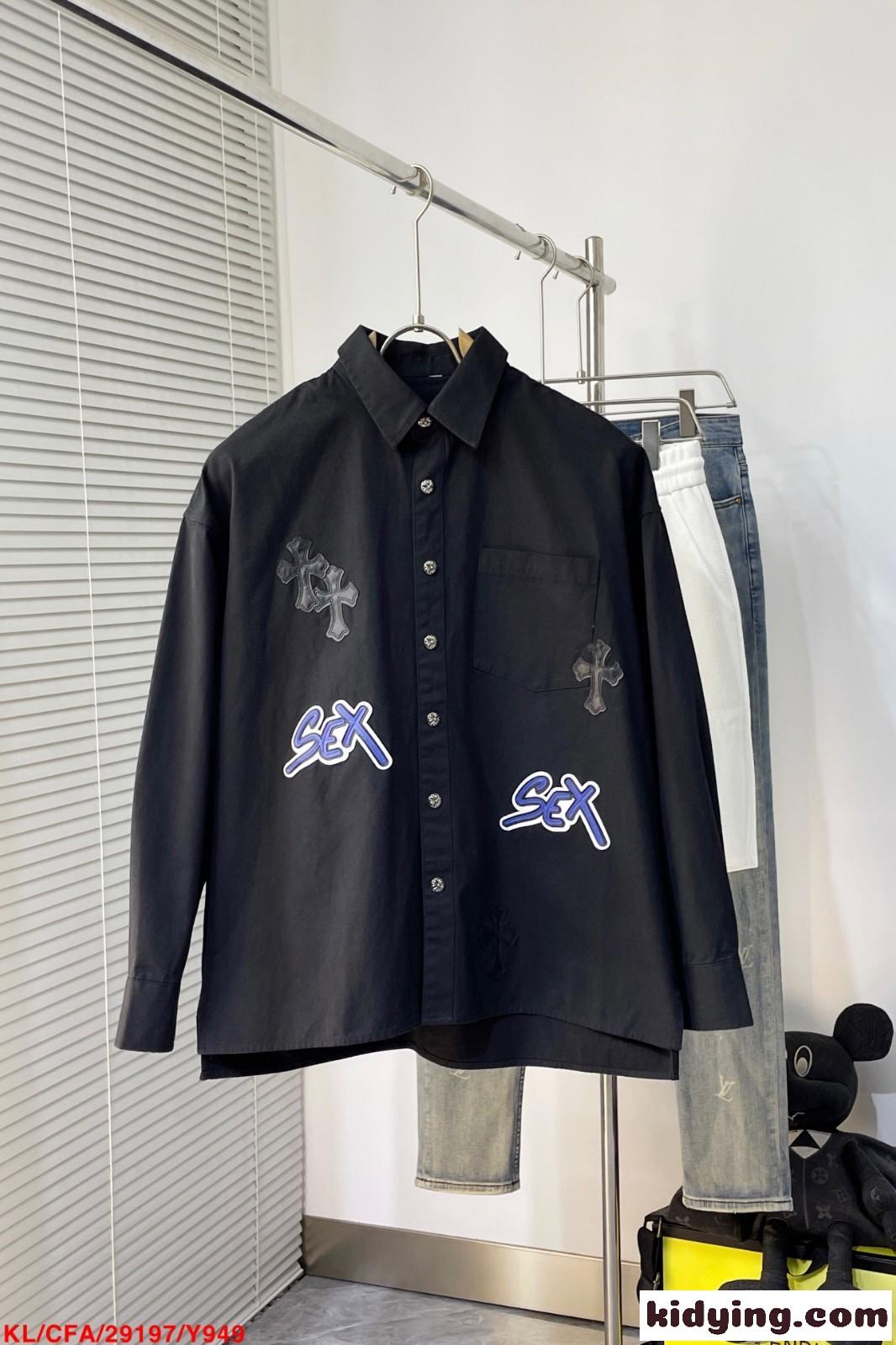 カジュアル かっこいい クロムハーツ シャツ コピー メンズ ファッション-0
