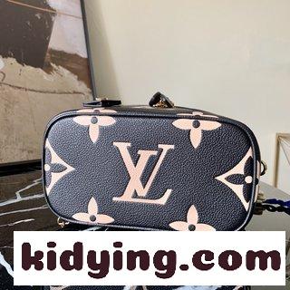 ​このVanity トランペット手袋融合 ルイヴィトン バッグ 一覧コピー  Giant Monogramエンボス エレガントな配置,革のトップハンドル-0