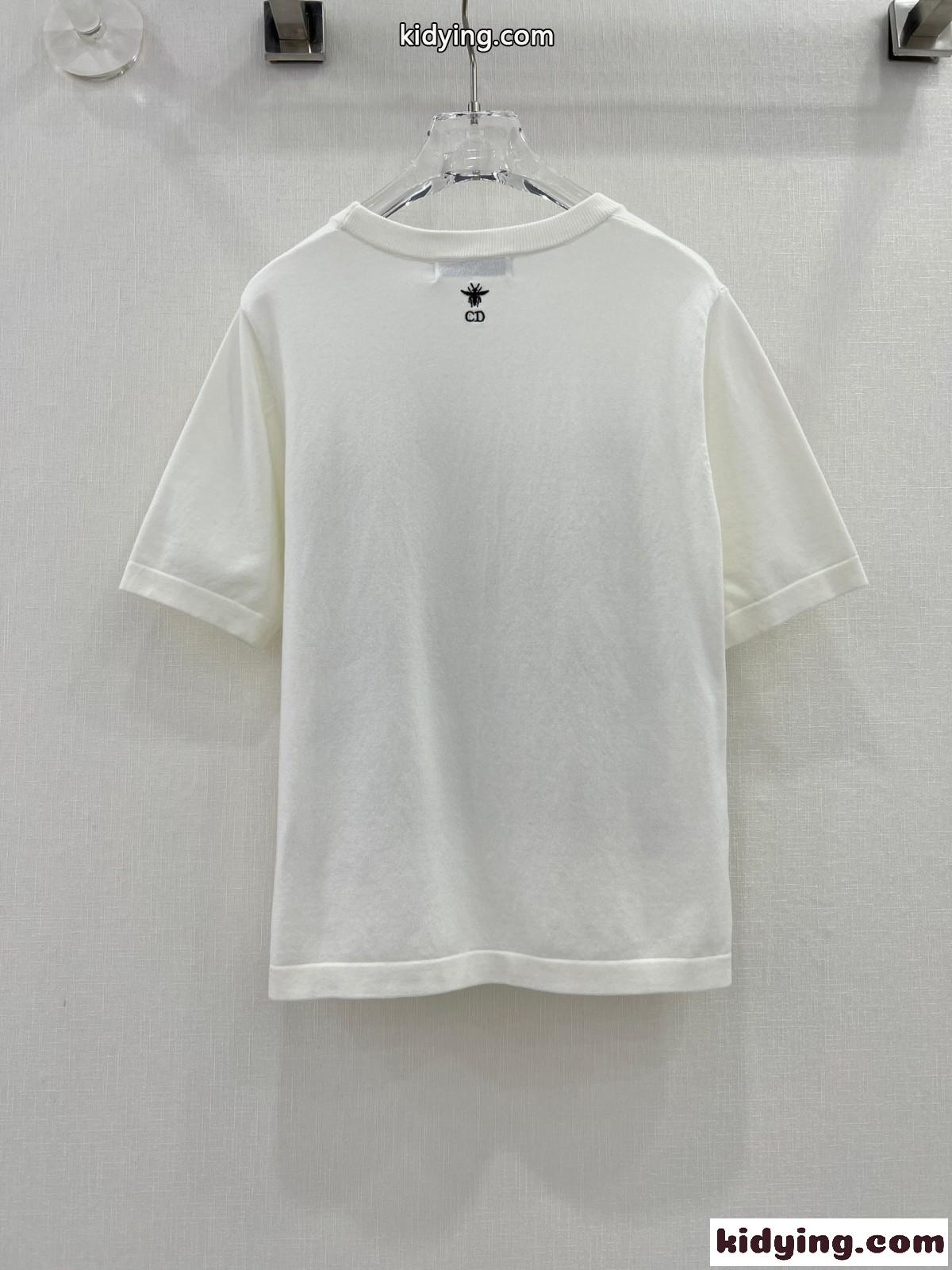 Indian Animal Peacock テンセル ジャージー 半袖Tシャツ クリスチャン・ディオール Tシャツ コピー-3