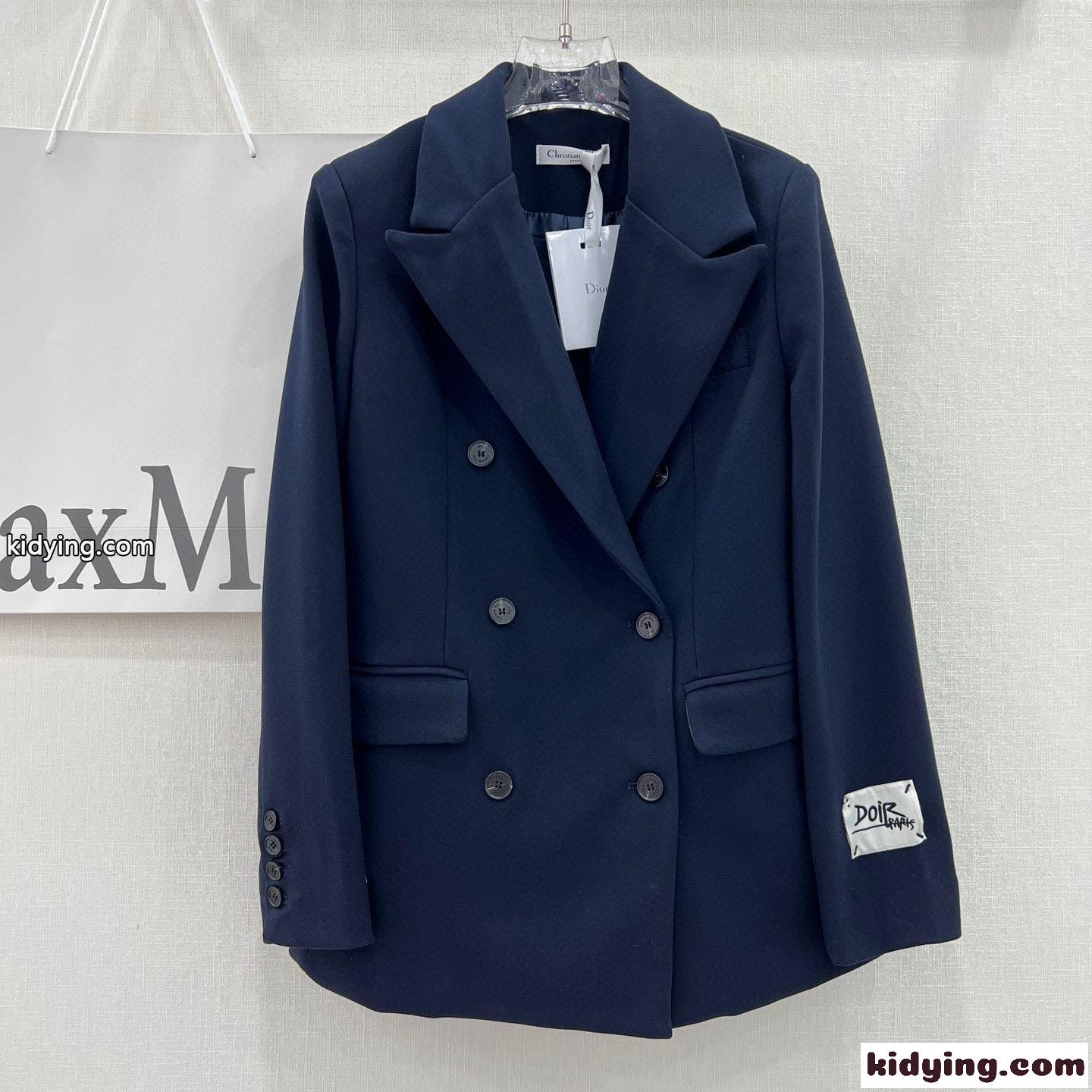 カジュアル 上品 刺繍入り クリスチャン・ディオール ジャケット コピー テーラードジャケット-0