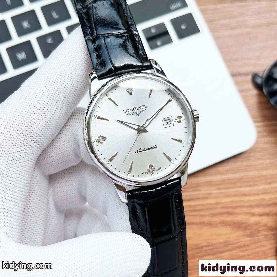 洗練された クラシック ロンジン 時計 コピー 40mm 自動巻き ウォッチ-0