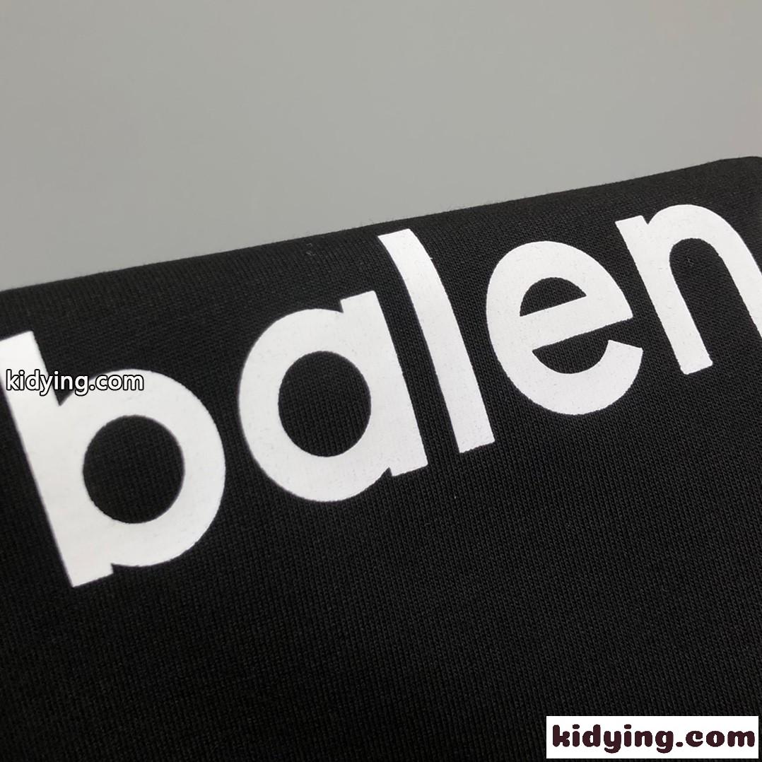 バレンシアガ Tシャツ コピー 半袖 人気 BALENCIAGA×adidas ロゴプリント トップス-3