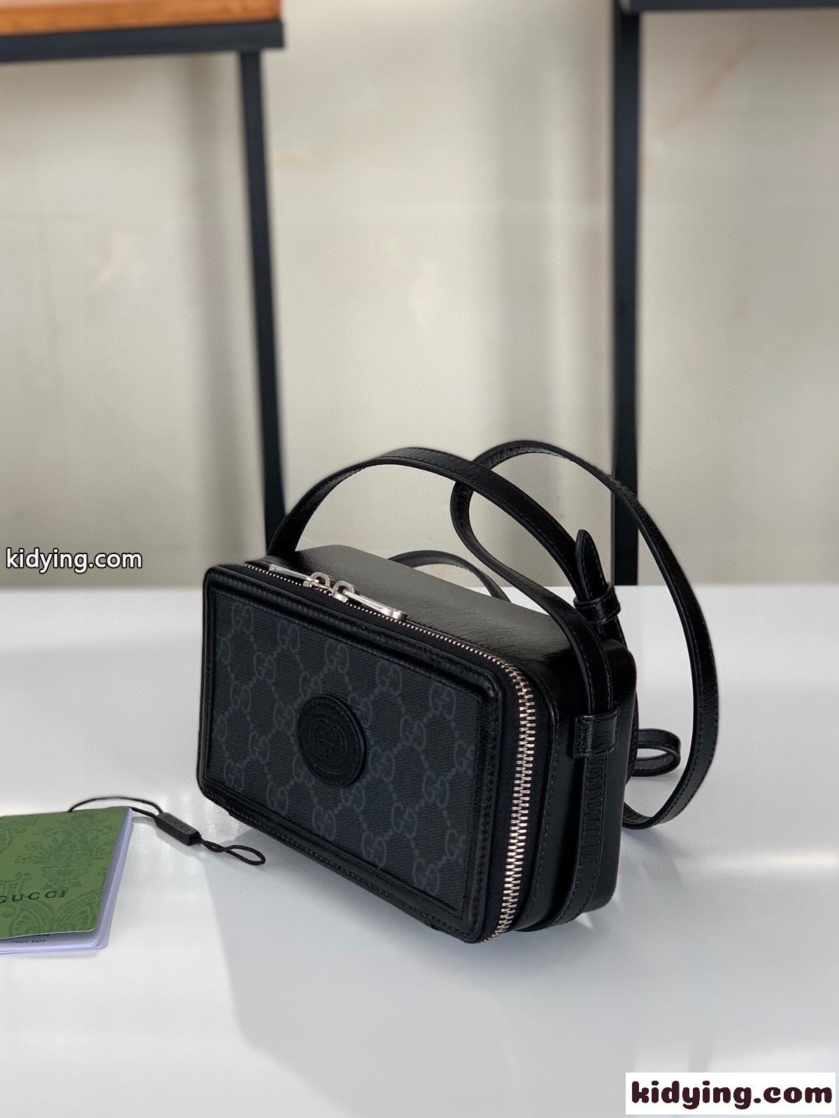 GGスプリーム＆レザー グッチ バッグ レディース コピー ミニ ショルダーバッグ-1