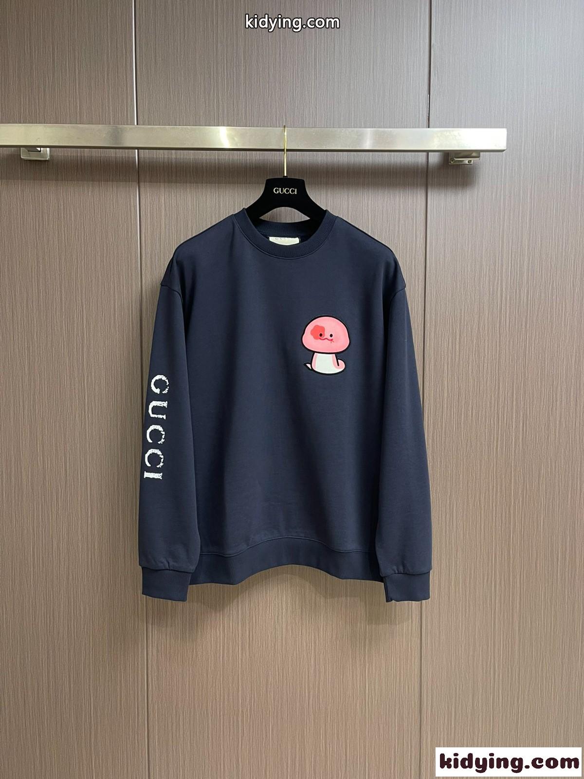 グッチ Tシャツ コピー カジュアル 定番 ロゴ入り スウェットシャツ-0