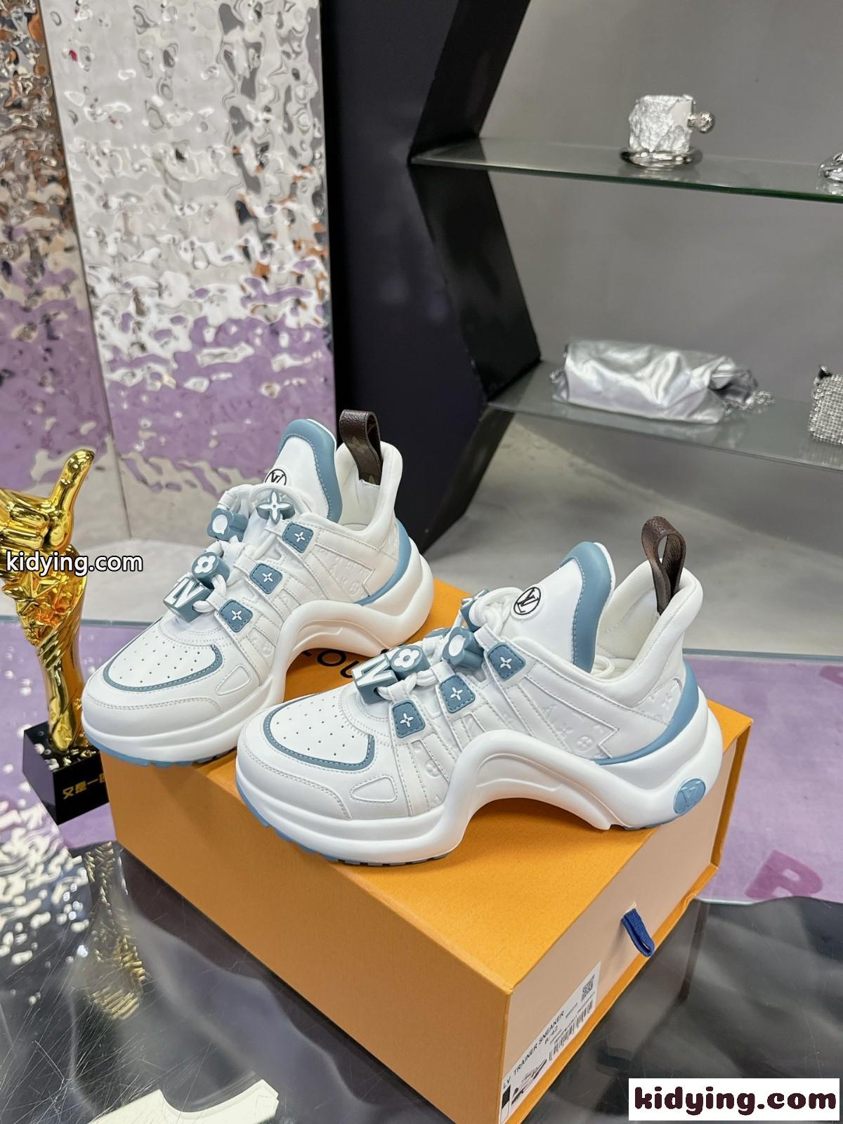 ルイ・ヴィトン スーパーコピー 大人気 レディース LV アークライト･ライン スニーカー-3