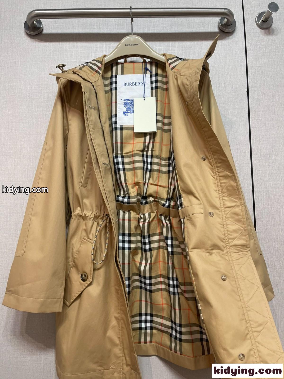 カジュアル フード付き コート バーバリー ジャケット コピー レディース アウター-1