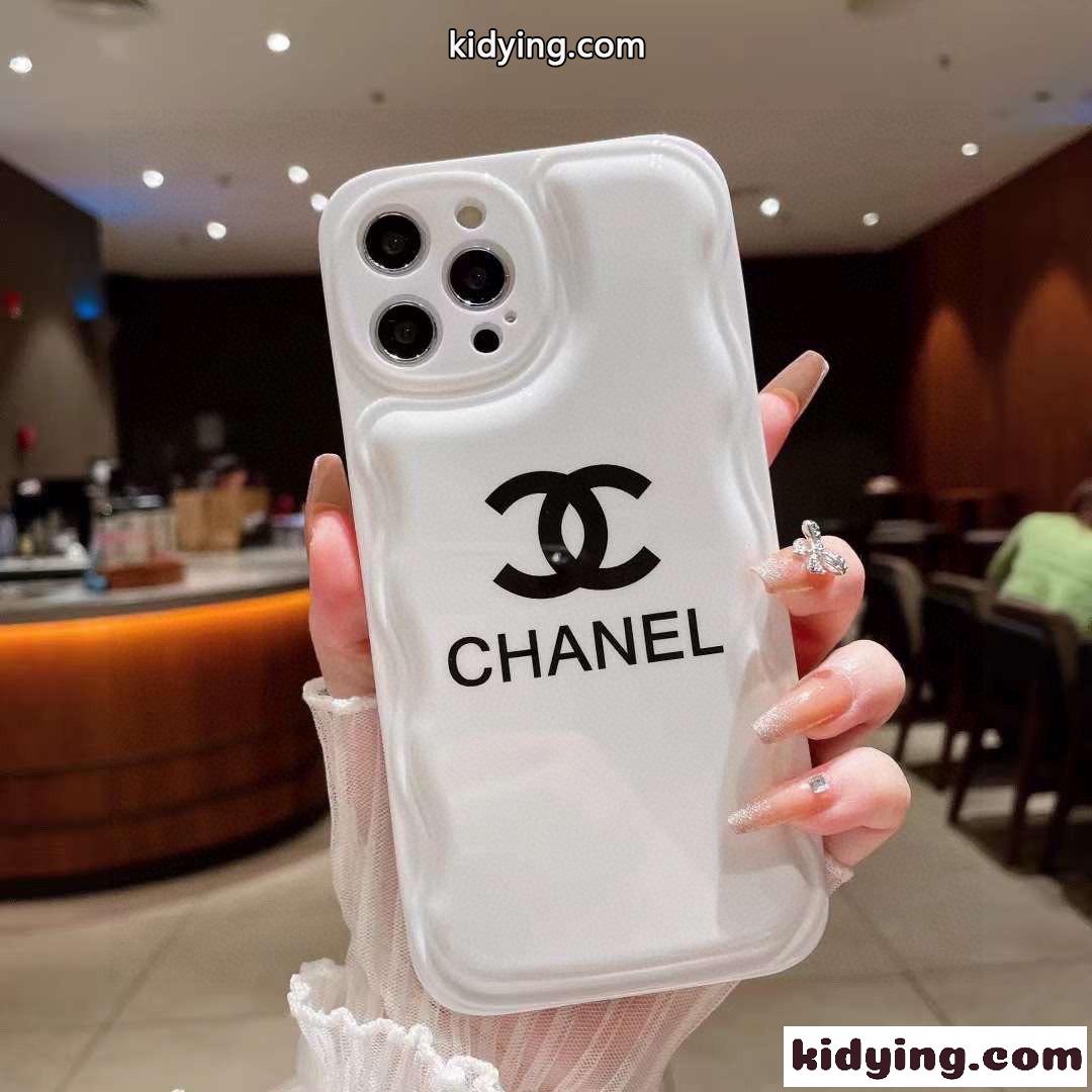 シンプル 人気 ロゴ 耐衝撃 シャネル アイフォンケース コピー iPhone 14 ケース-4