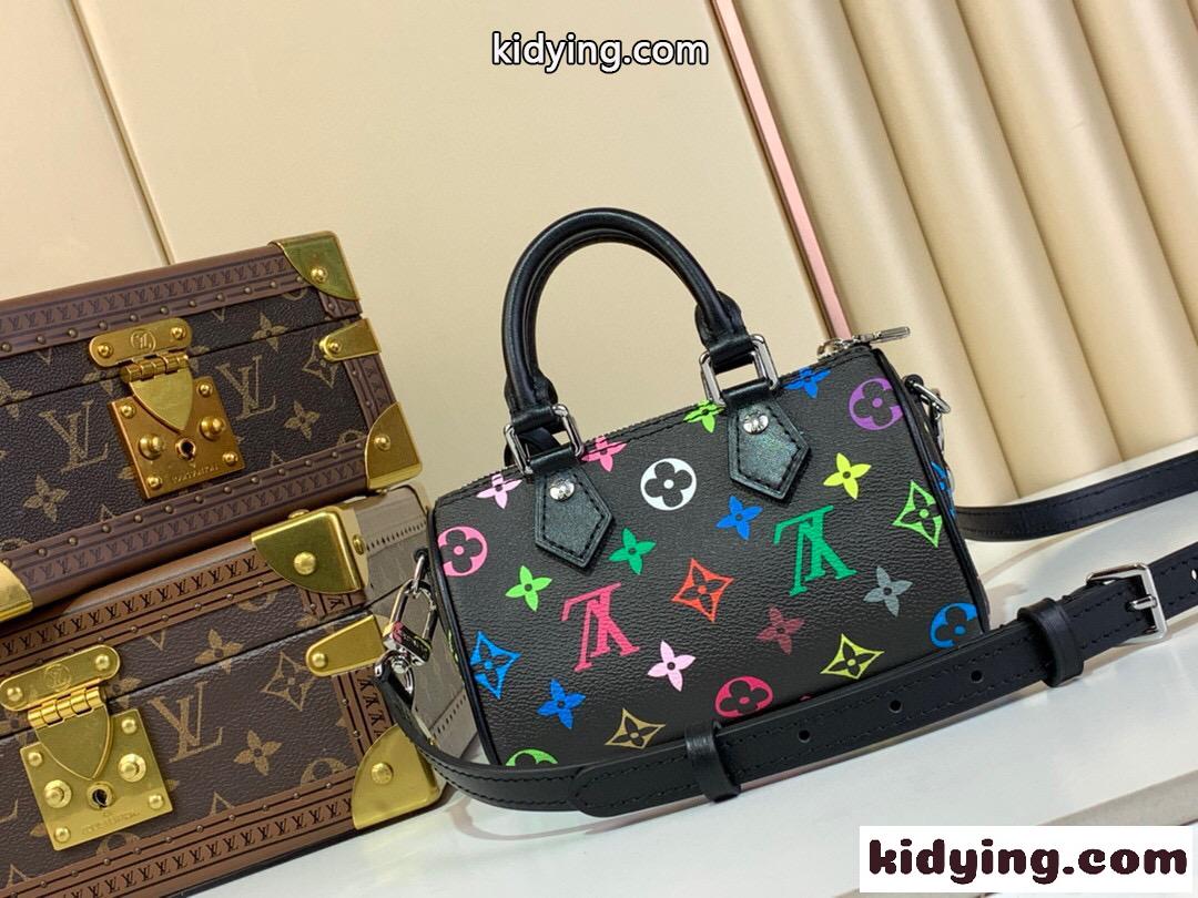 M13406 LV × TM ナノ・スピーディ ルイヴィトン スーパーコピー ハンドバッグ-2