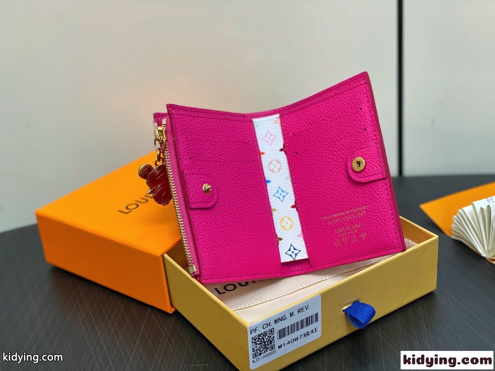 M14087 LV × TM ポルトフォイユ・リサ スーパーコピー ルイ・ヴィトン × 村上隆-3