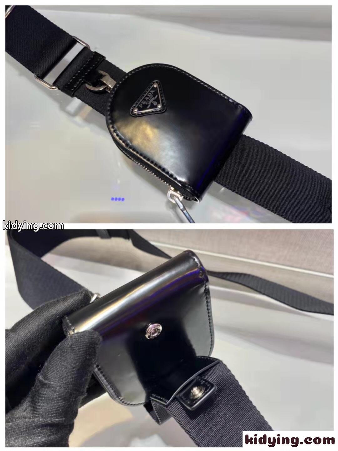 フラッシュドレザー ショルダーバック 1BH180 プラダ バッグ コピー ショルダーバッグ-4