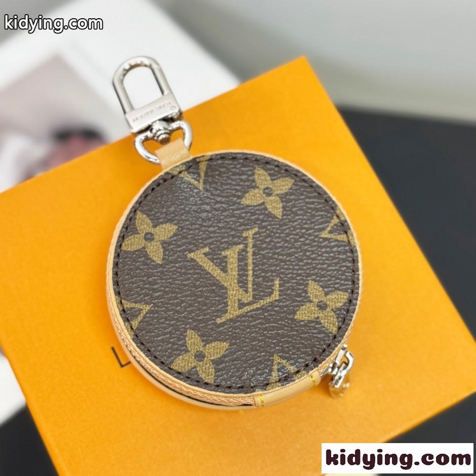 バッグチャーム･LV ドーナッツ ルイ・ヴィトン キーホルダー 偽物 ブラウン-2