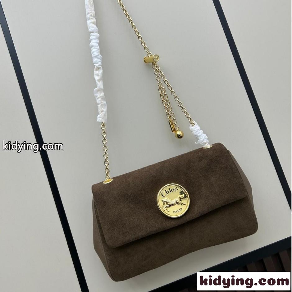 カジュアル おしゃれ Chloé Heritage ショルダーバッグ クロエ バッグ スーパーコピー スエード-0