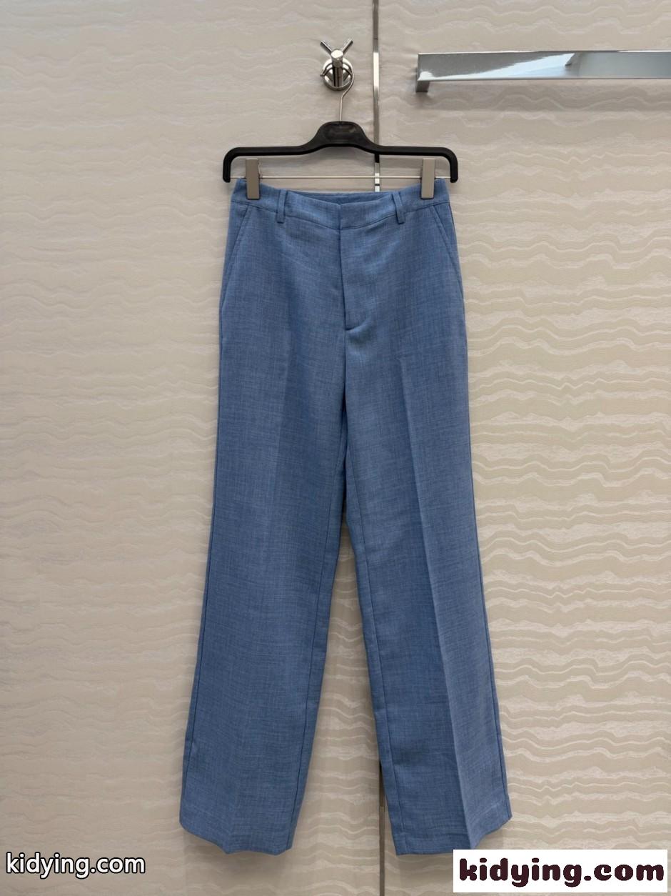 上品 洗練された コットン トラウザーズ ラルフローレン スラックス 偽物-0