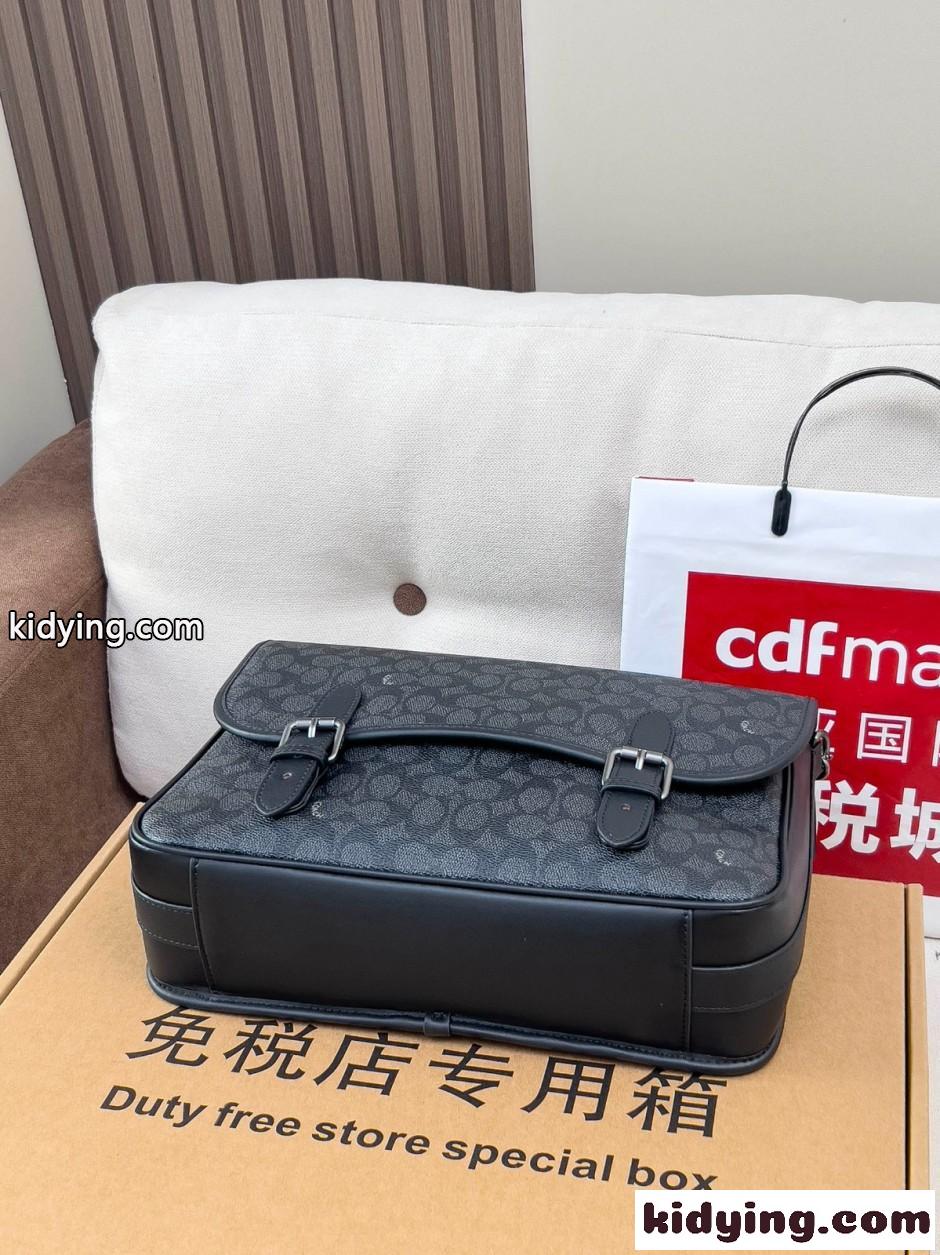 コーチ バッグ スーパーコピー カジュアル 上品 ヒッチ メッセンジャーバッグ-0