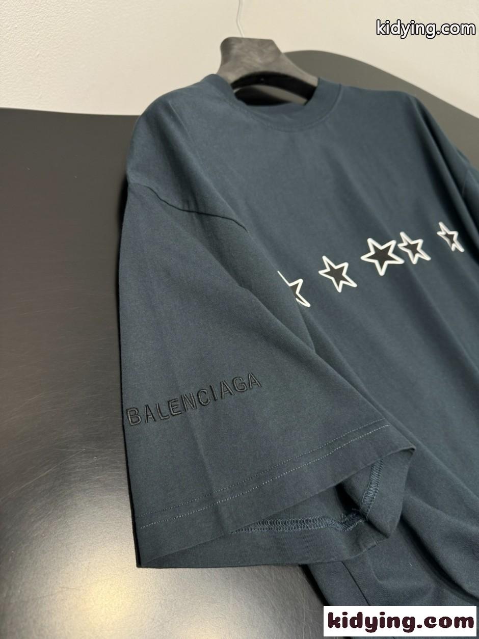 バレンシアガ Tシャツ コピー TOP RATING オーバーサイズ 半袖Tシャツ ユニセックス-3
