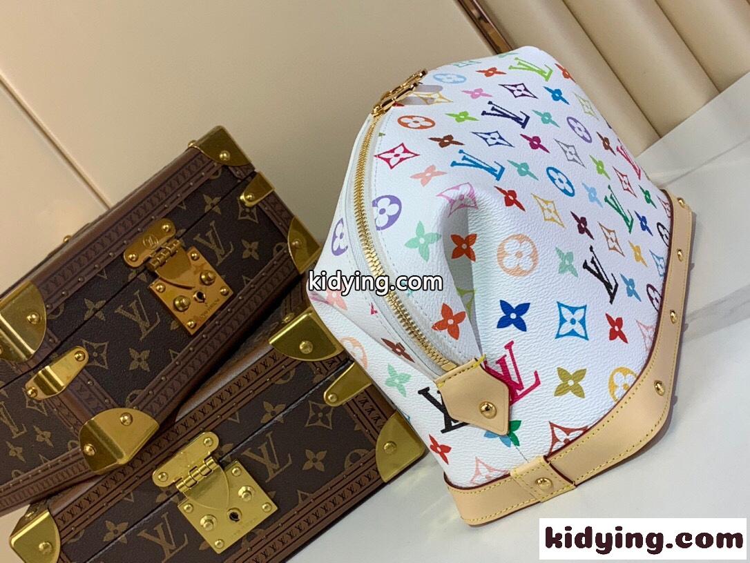 M13743 LV × TM ポシェット･コスメティック GM ルイヴィトン バッグ スーパーコピー ホワイト-2