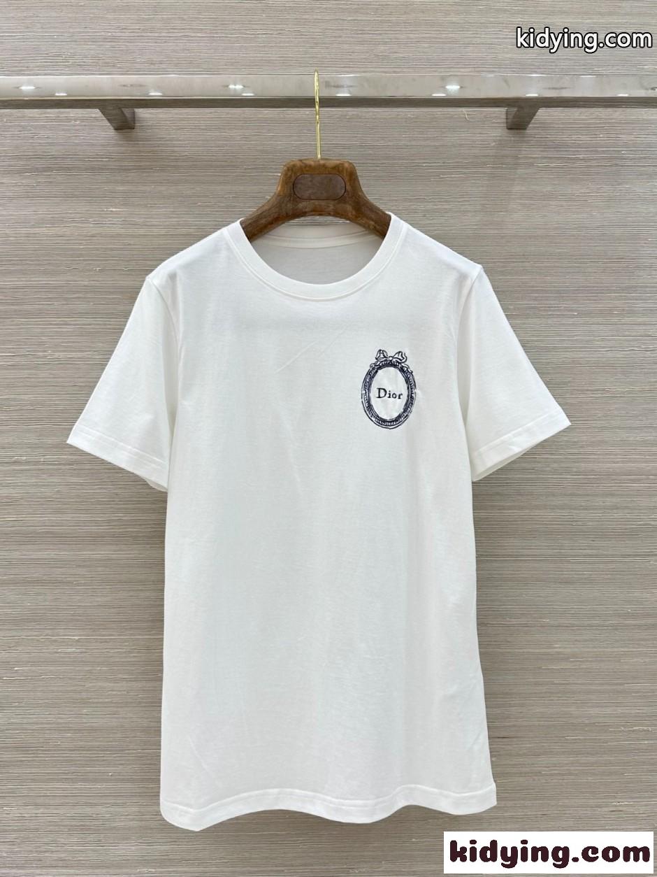 Dioriviera Dior Médaillon Tシャツ クリスチャン・ディオール コピー 半袖トップス-0