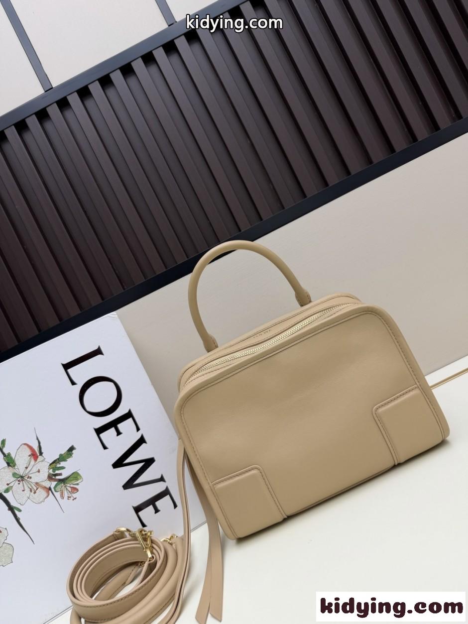 人気 LOEWE アマソナ180バッグ スモール ロエベ スーパーコピー ベージュ-0