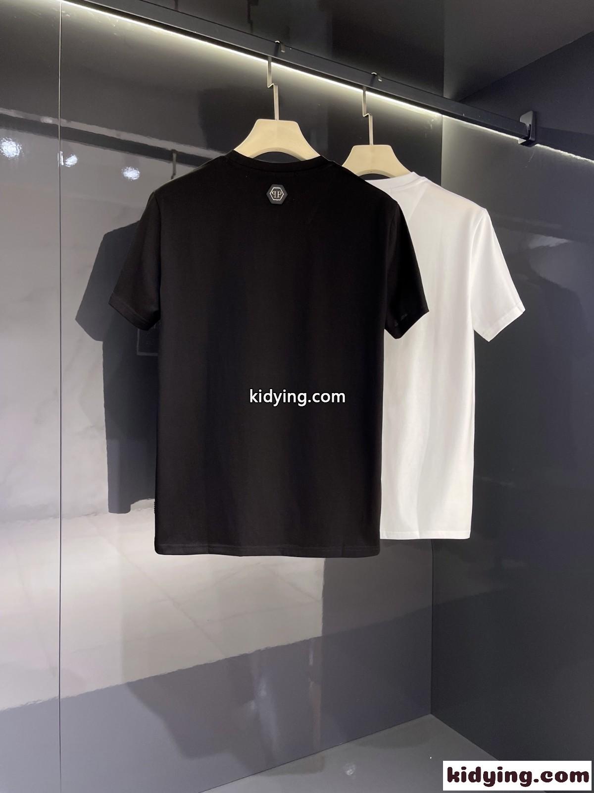 カジュアル おしゃれ 着心地いい 上品 フィリッププレイン 半袖Tシャツ コピー 春夏 定番 クルーネック-3