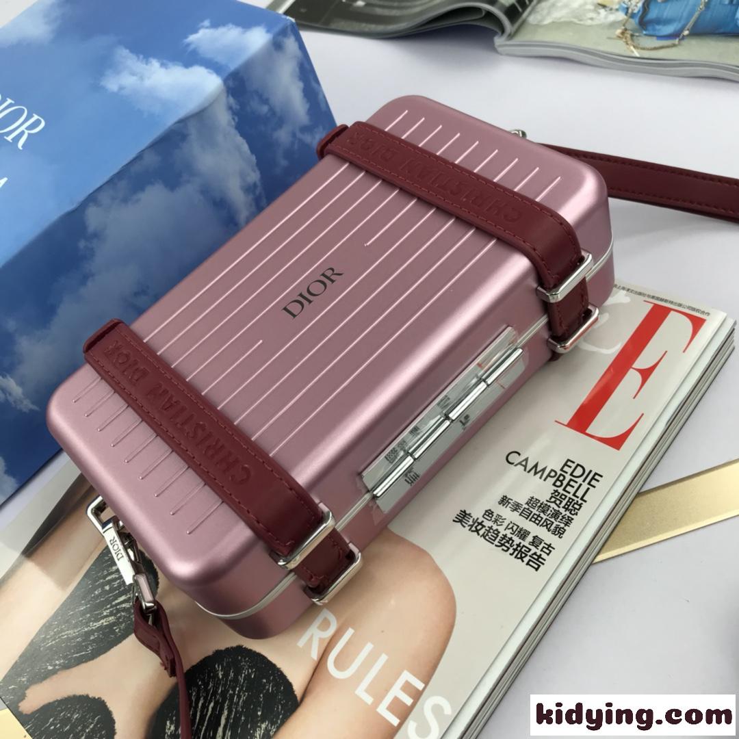 クロスボディケース クリスチャン・ディオール バッグ コピー 目を引く 大人気 Dior & Rimowa コラボ クラッチバッグ-2