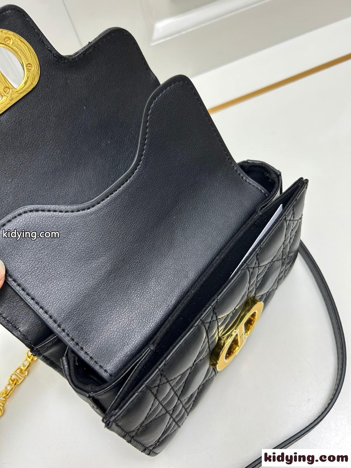 Dior Jolie トップハンドルバッグ スモール クリスチャン・ディオール バッグ コピー ブラック-5