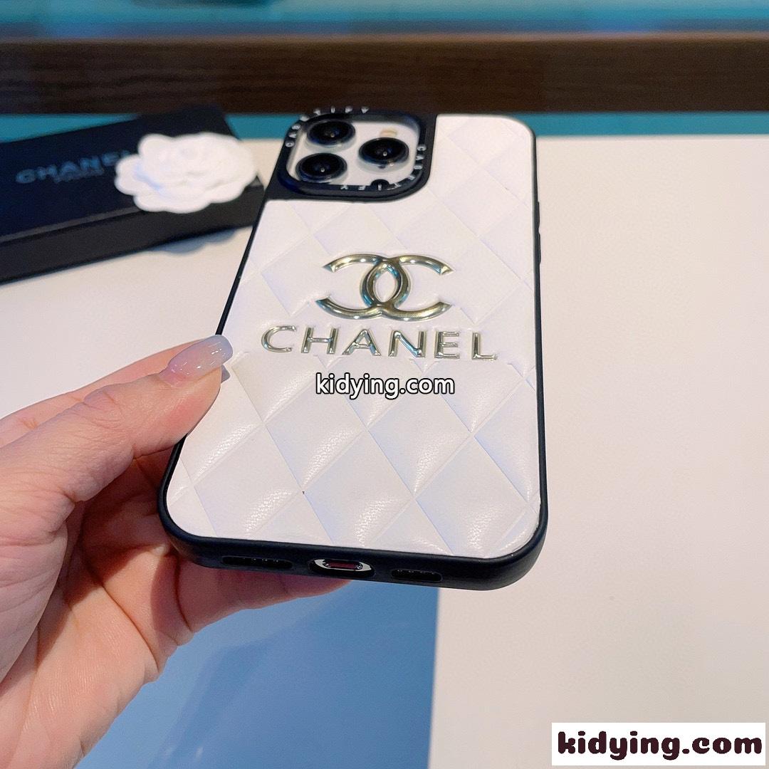 上品 お洒落 キルティング CC ロゴ シャネル アイフォンケース コピー スマホケース-4