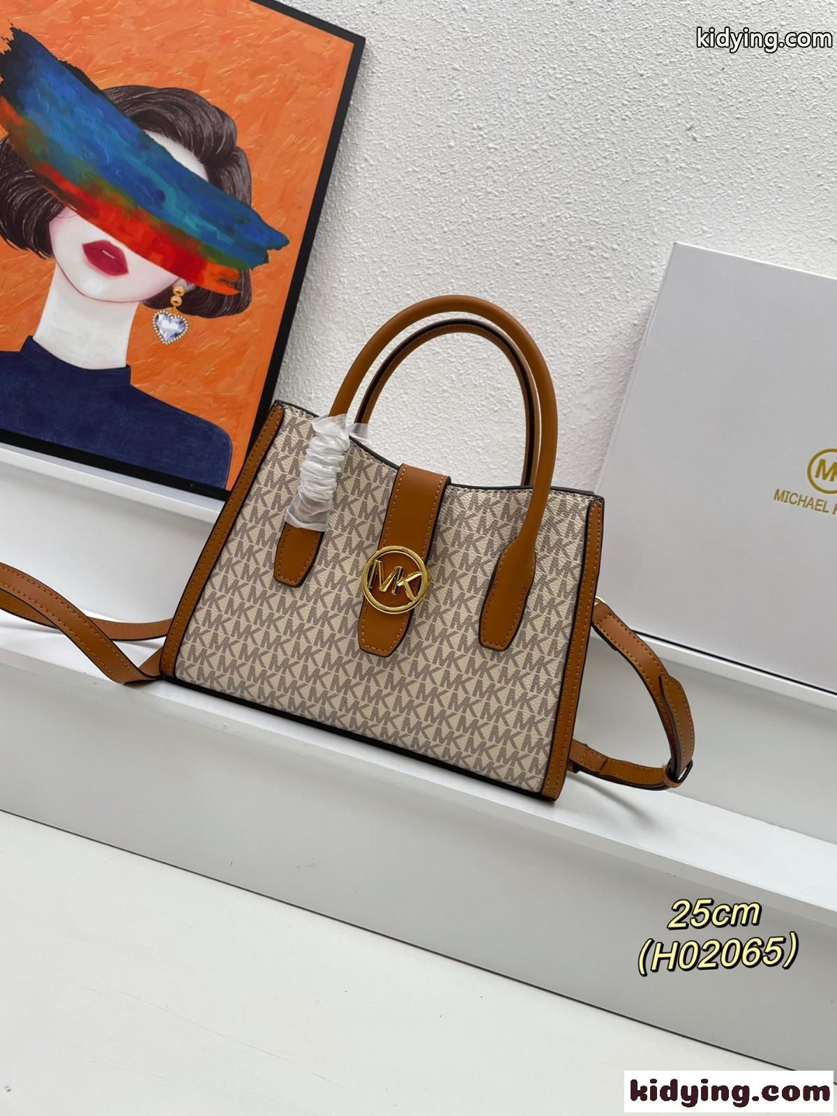マイケルコース バッグ コピー GABBY トップジップ カーブ サッチェルスモール ハンドバッグ-0
