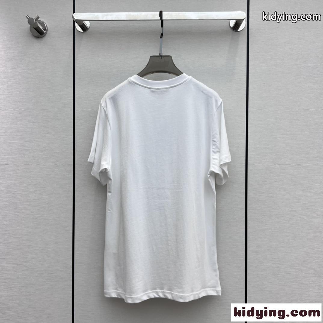 LV バイ・ザ・プール LVパッチTシャツ ルイヴィトン Tシャツ コピー 半袖 コットン-1
