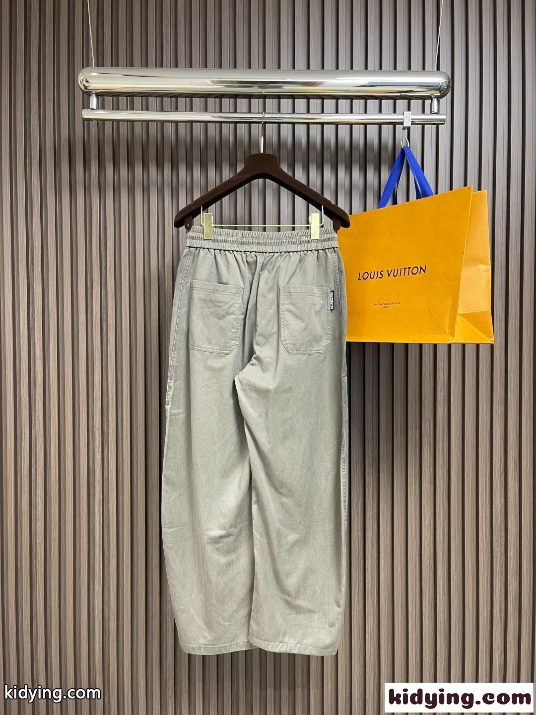 カジュアル 快適 ゆったり ロングパンツ バレンシアガ パンツ コピー メンズ-0