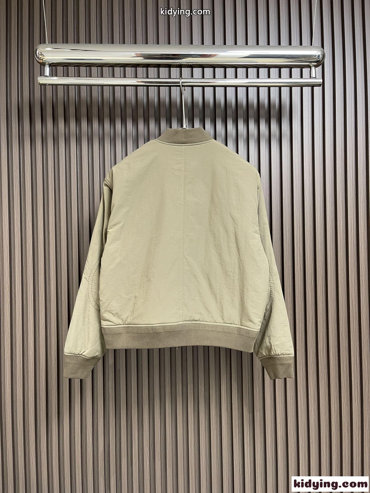 DIOR AND STONE ISLAND ボンバージャケット クリスチャン・ディオール ジャケット コピー カーキ-2