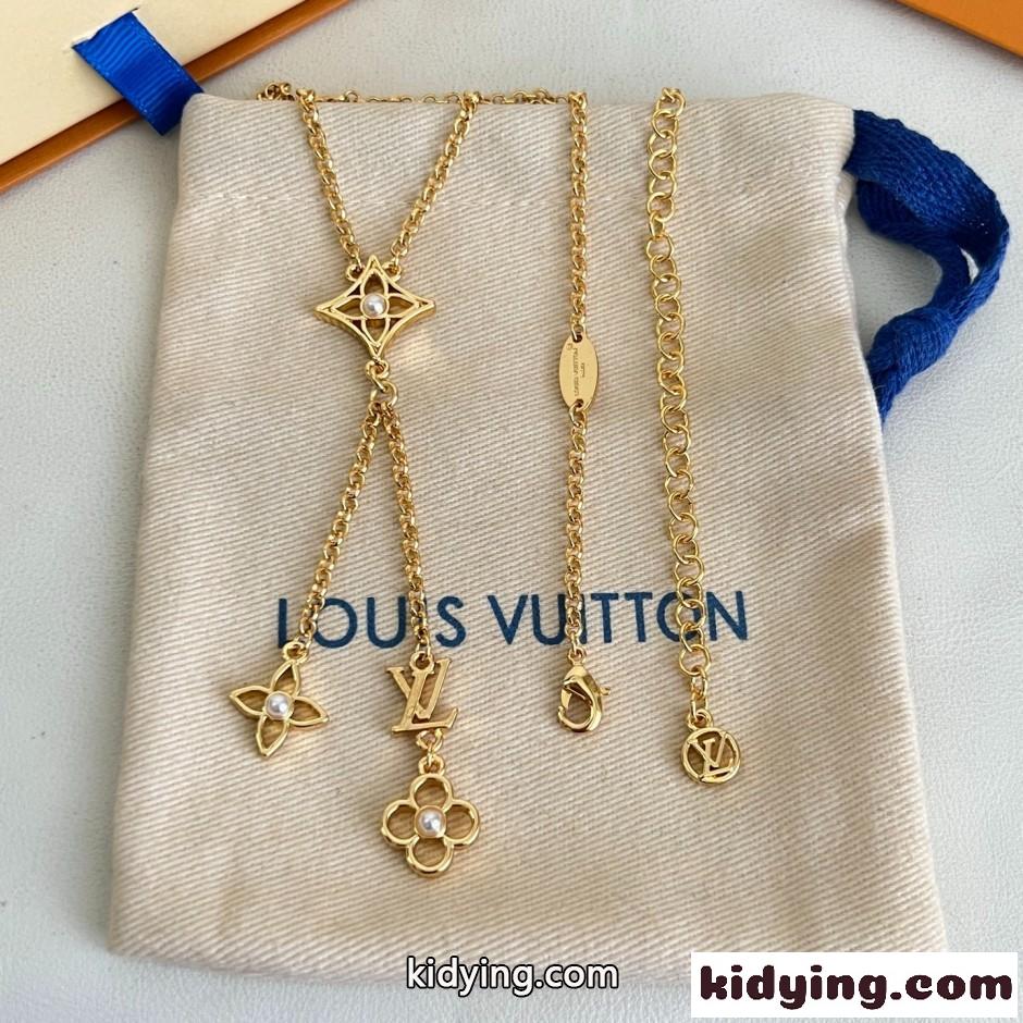 ネックレス･LV パーリー フラワー ルイ・ヴィトン ネックレス コピー アクセサリー-4