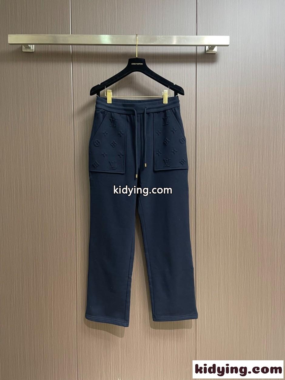 エンボスド シグネチャーディテール パンツ ルイ・ヴィトン スーパーコピー メンズ-0