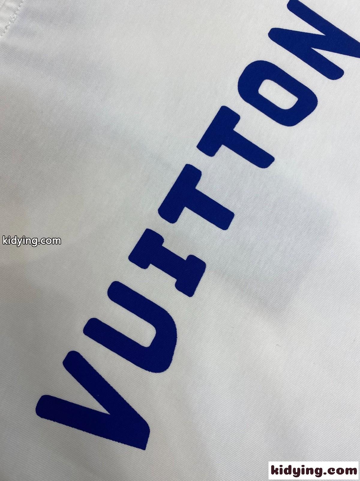 定番 プリントシグネチャー Tシャツ ルイ・ヴィトン スーパーコピー コットン-4