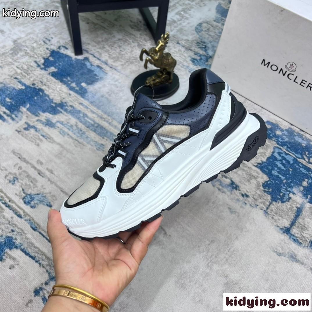 おしゃれ 軽量 メンズ モンクレール MONCLER LITE RUNNER スニーカー コピー-3