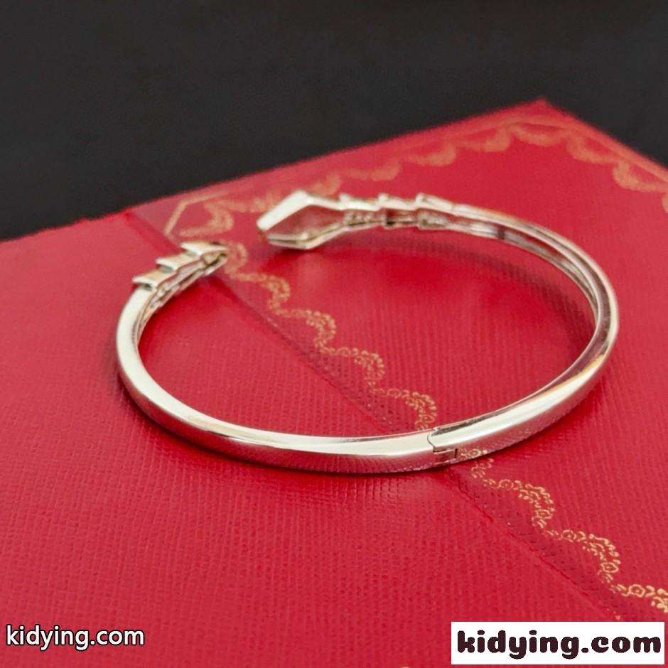 エレガント モダン バングル カルティエ ブレスレット 偽物 合わせやすい-4