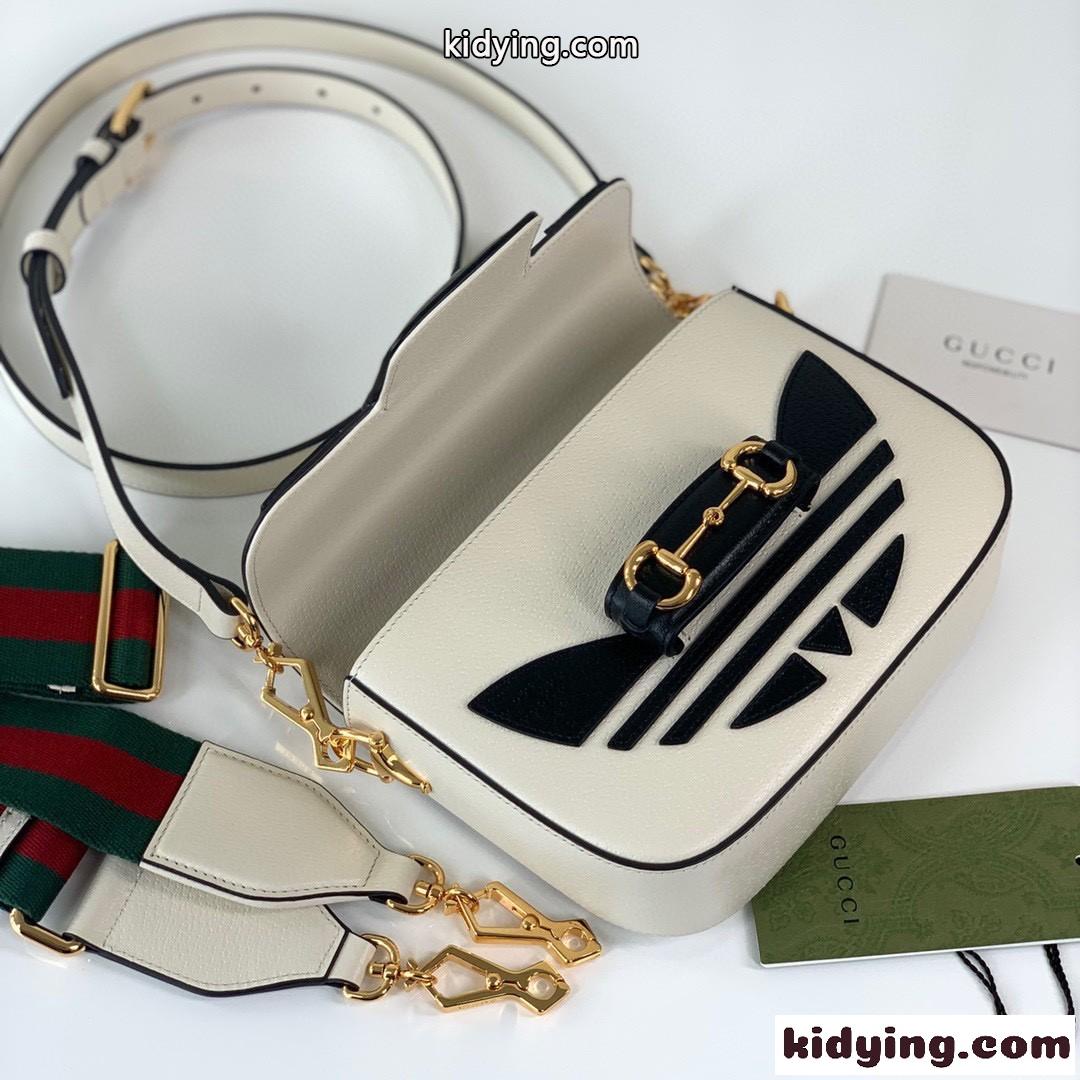 adidas x Gucci プリント カジュアル グッチ バッグ 人気 コピー 斜め掛け ショルダーバッグ-3