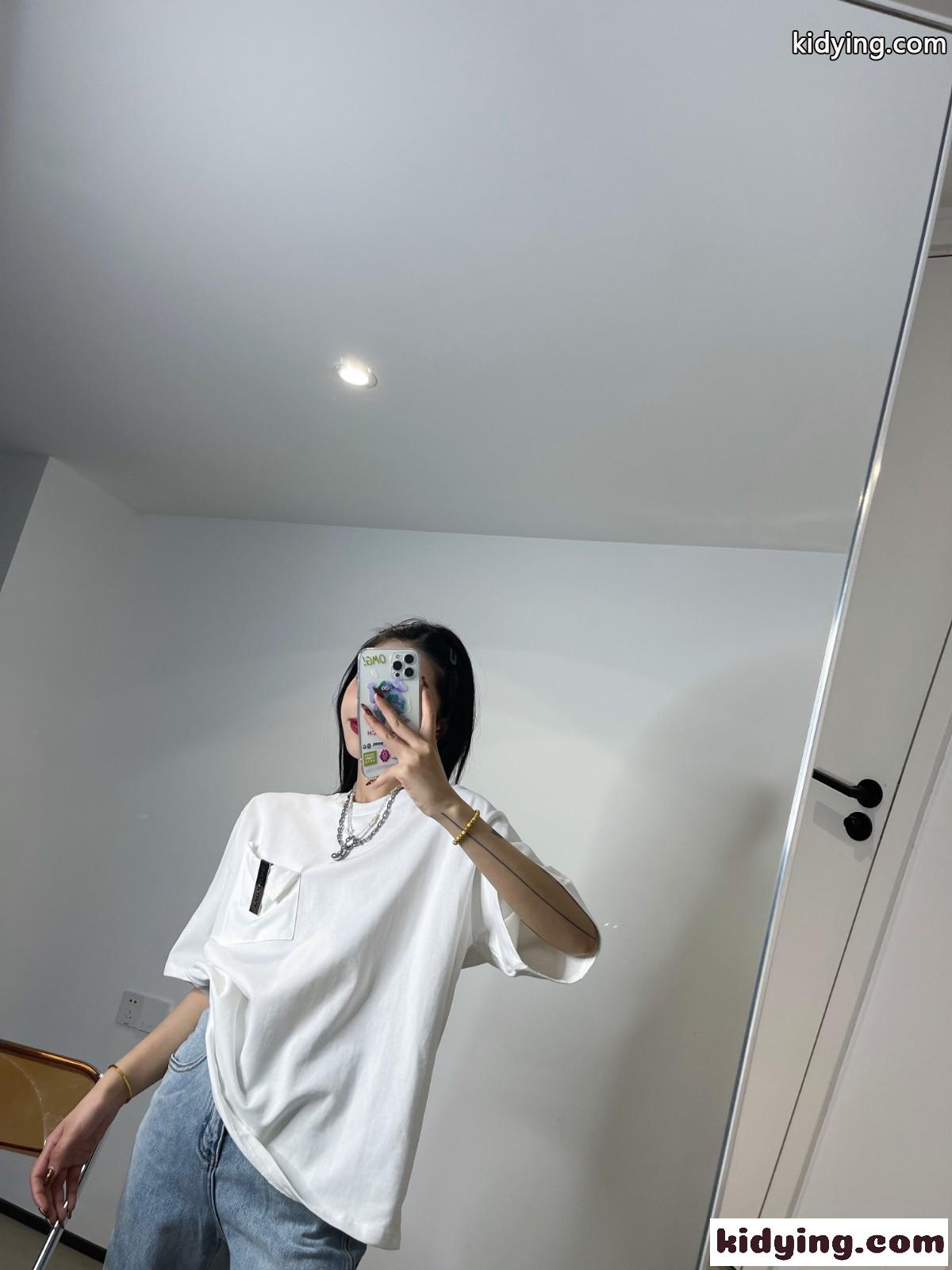 シンプル 無地 ゆったり 合わせやすい バレンシアガ 半袖tシャツ コピー 定番 カジュアル 人気 ホワイト ブラック-3