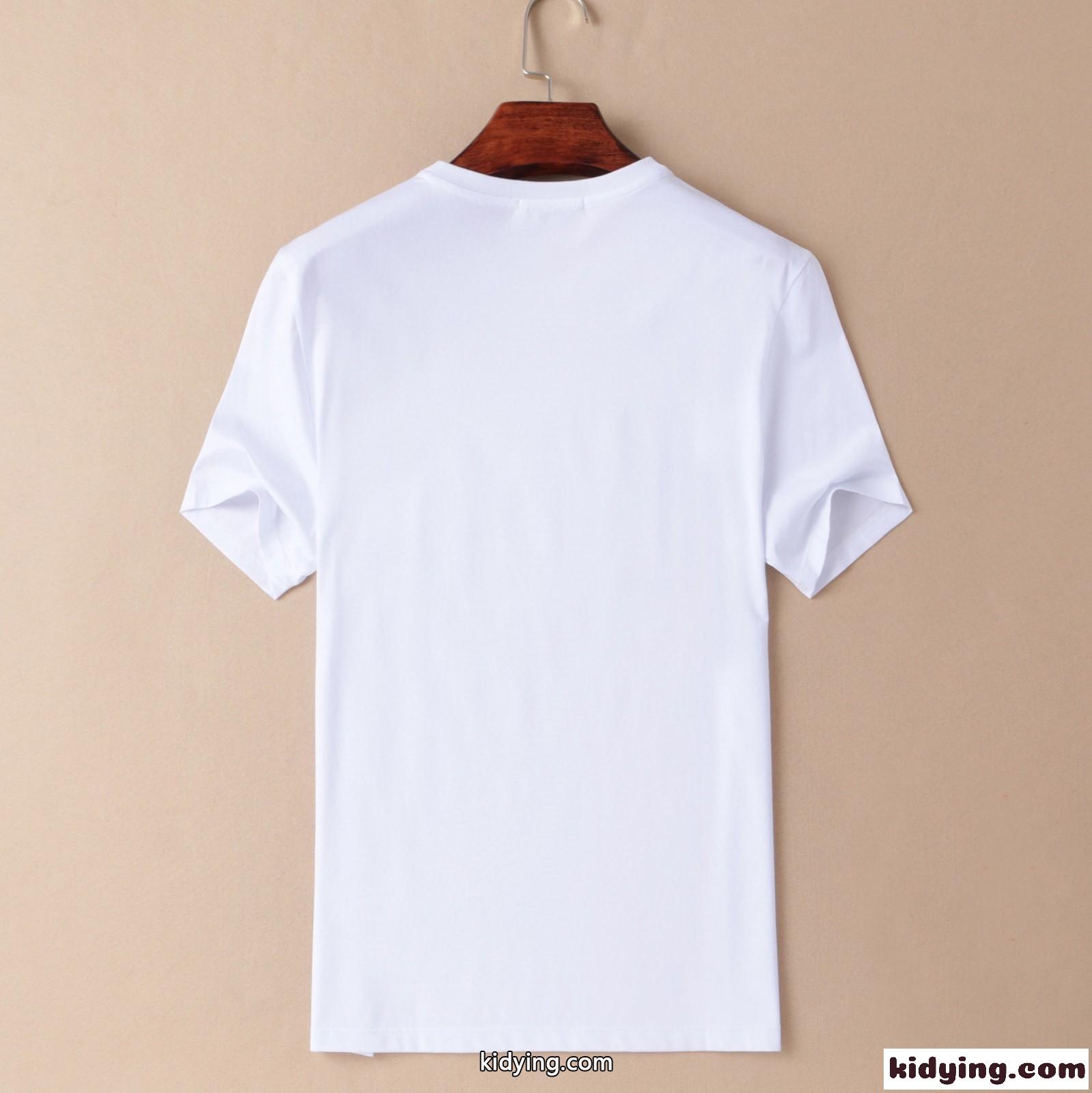 着心地い インパクト ロゴ プリント クルーネック クロムハーツ 半袖Tシャツ コピー カジュアル おしゃれ-3