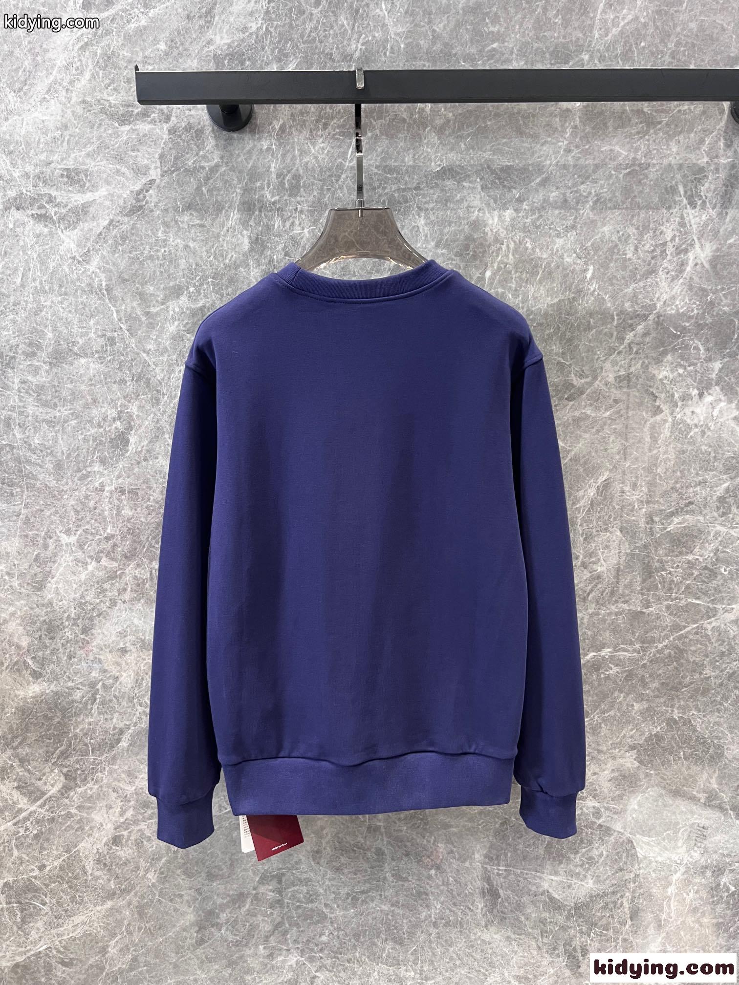 可愛い コットン スウェットシャツ グッチ Tシャツ コピー クルーネック-4