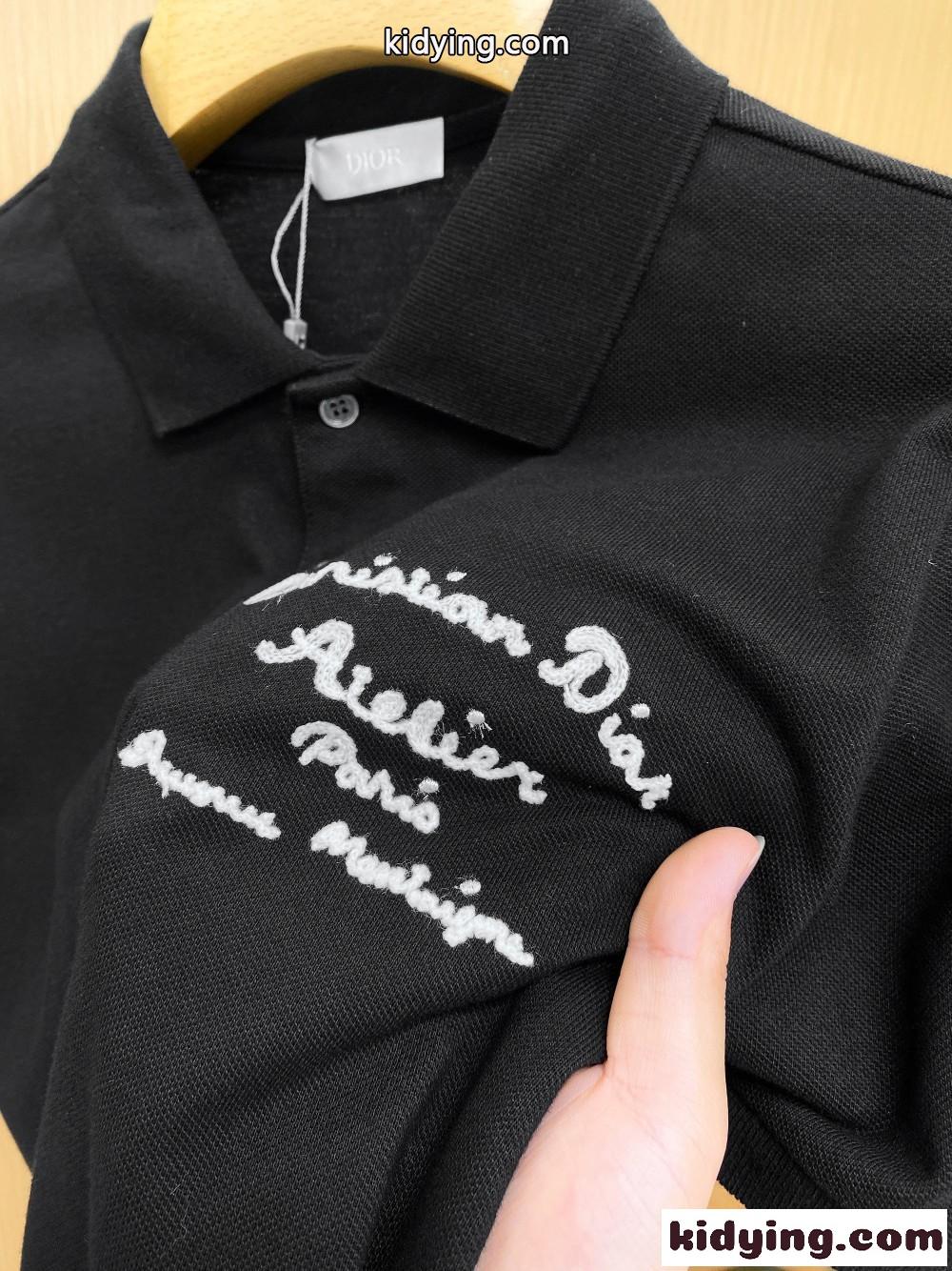 メンズ 人気 ポロシャツ 半袖 クリスチャン・ディオール Tシャツ コピー カジュアル おしゃれ-4