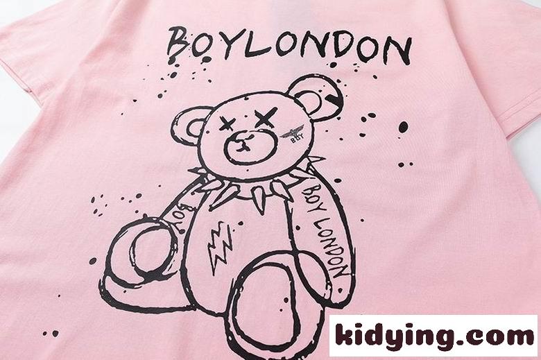 可愛い おしゃれ クルーネック プリント ボーイロンドン 半袖Tシャツ コピー 春夏 定番 合わせやすい トップス-4