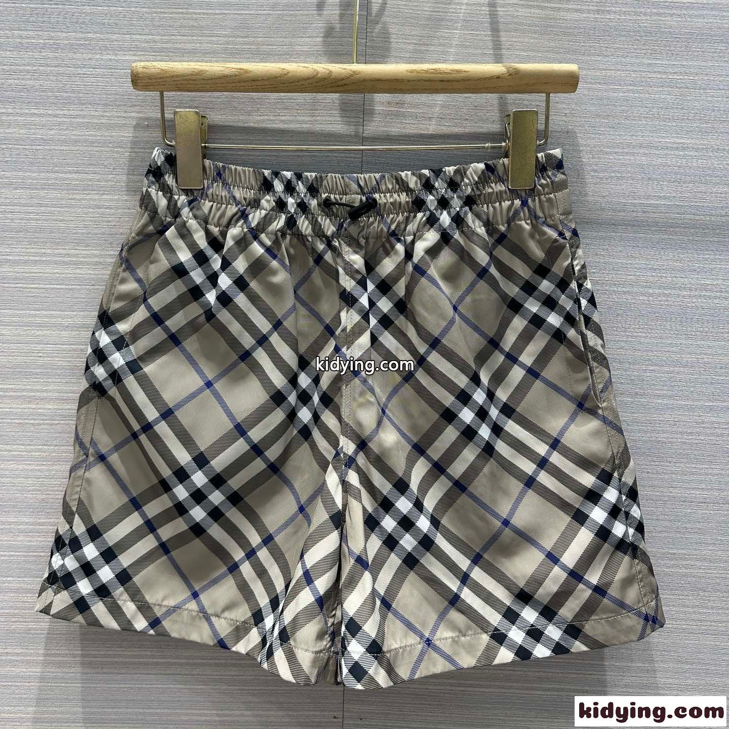 バーバリー パンツ コピー 定番 チェック ショーツ ショートパンツ-2