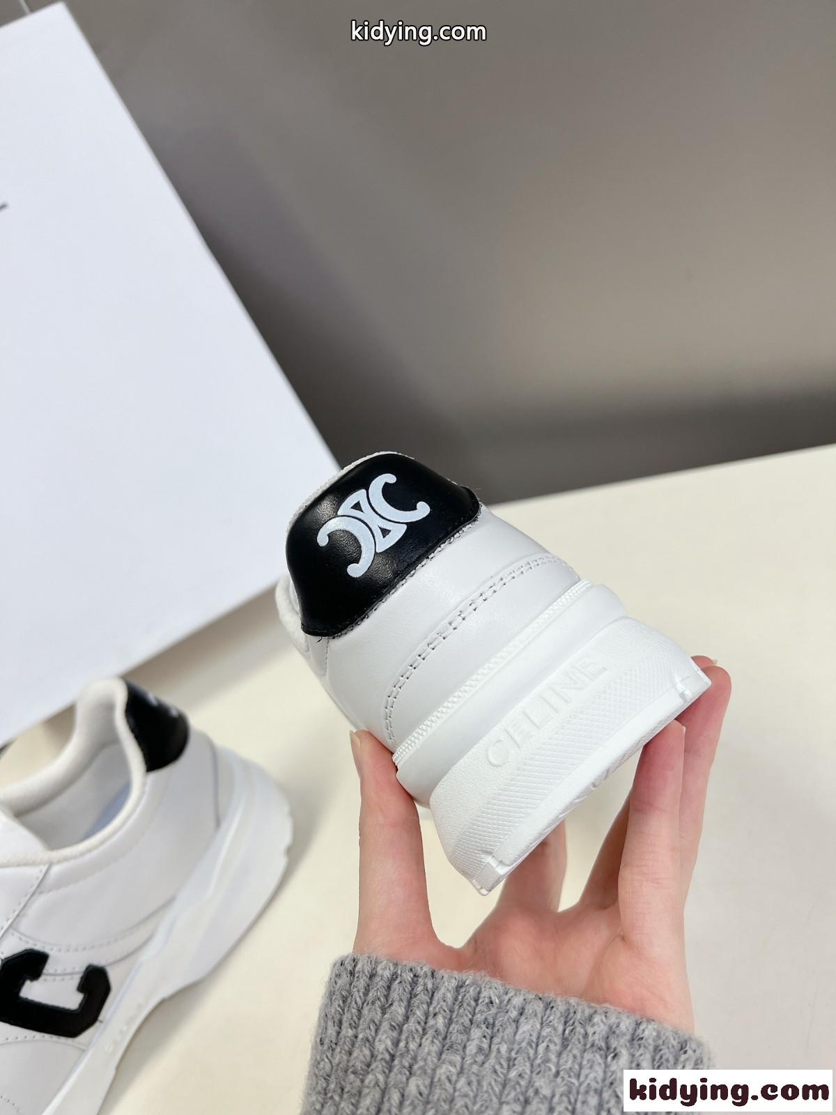 CELINE ランナー CR-02 レースアップ ロースニーカー セリーヌ スニーカー コピー-3
