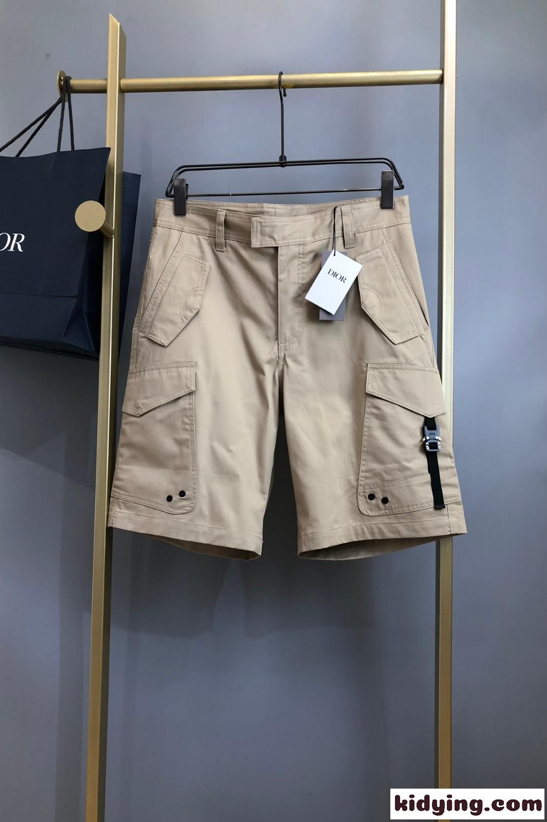 メンズ カーゴ バミューダショートパンツ クリスチャン・ディオール パンツ コピー-1