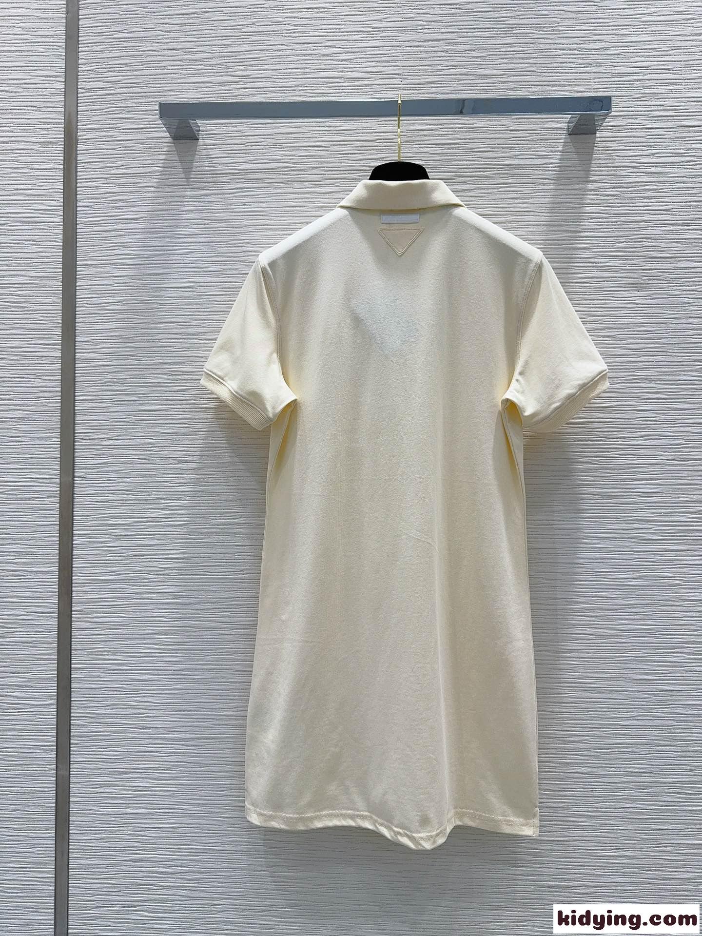 洗練された カジュアル ショートドレス プラダ ワンピース コピー 半袖-4